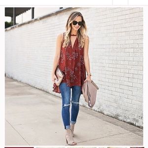 Free people boho tunic
